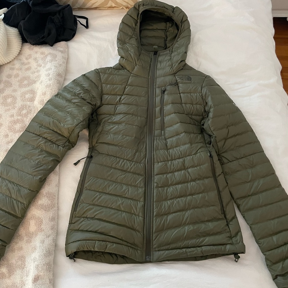 Army Green North Face Winter Jacket